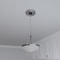 Ekena Millwork Cole PVC Ceiling Medallion (Canopies up to 4 1/4"), 10"OD x 3 1/2"ID x 3/4"P, Bright Coat Aluminum CMP10COBAL - alternate 6